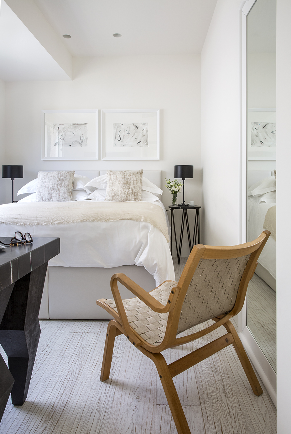 Bedroom reading chair
