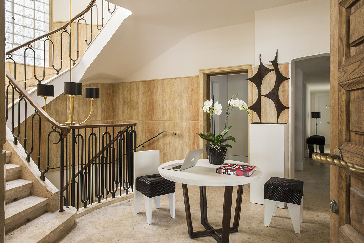Staircase and lobby details